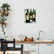 Stupell Industries Labeled Wine Bottle Trio Wall Plaque, design by Lanie Loreth